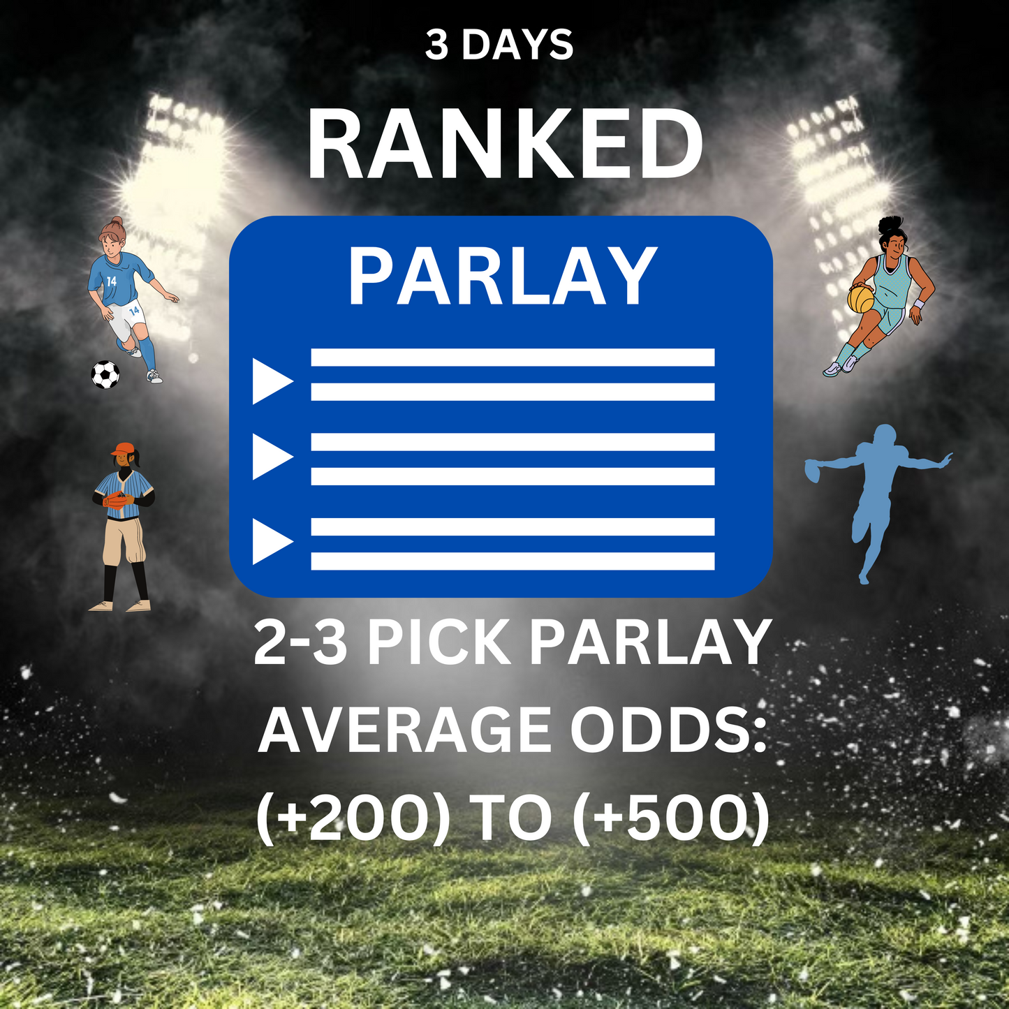 3 Days Ranked Parlay